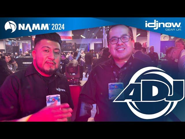 FIRST LOOK - New from ADJ | NAMM 2024 I DJ NOW