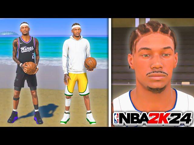 BEST DRIPPY OUTFITS & CLEANEST FACE CREATION IN NBA 2K24!