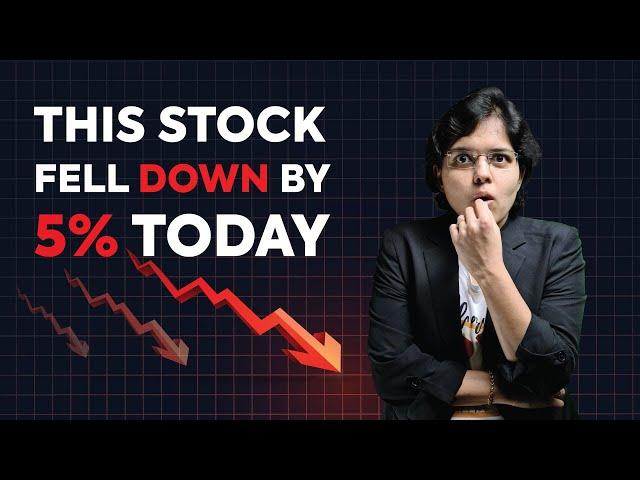 Today's fall of Bajaj Auto | CA Rachana Ranade