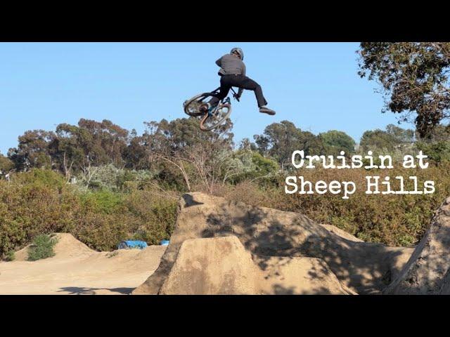 Cruisin at Sheep Hills dirt jumps