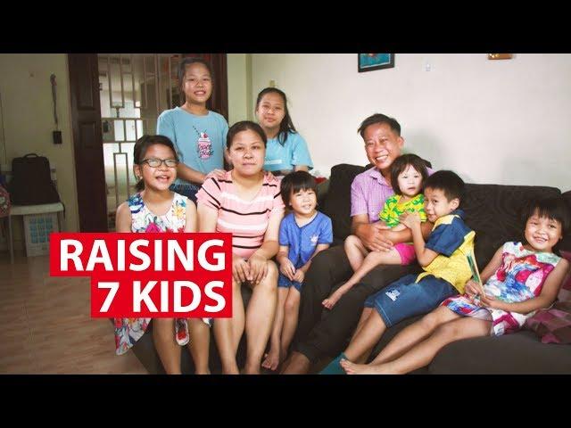 Raising 7 Kids in Singapore: Life in  a Big Family  | On The Red Dot | CNA Insider