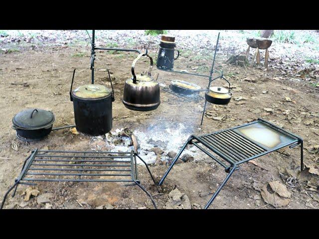 Hand Forged Outdoors Cooking Equipment - TJM Metalworks