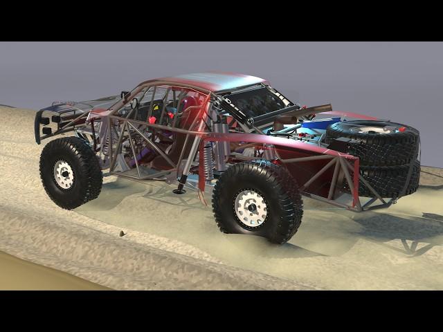 How an Off-Road Racing Trophy Truck Works (Baja 1000)