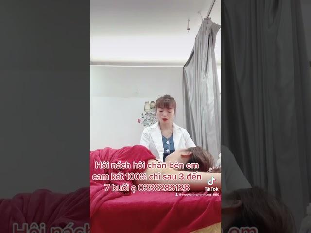 HÔI NÁCH HÔI CHÂN KHÔNG SÂM LẤN ,TIÊM CHÍCH KHÔNG ĐAU CHỈ 3/7 BUỔI TRIỆT SẠCH GỐC MÙI 0338289128