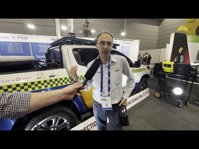 Rising Connection launches their VaaN (Vehicle as a Node) at AFAC23