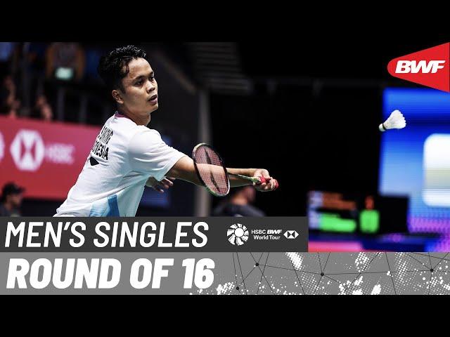 KFF Singapore Badminton Open 2024 | Anthony Sinisuka Ginting (INA) [7] vs. Leong Jun Hao (MAS) | R16