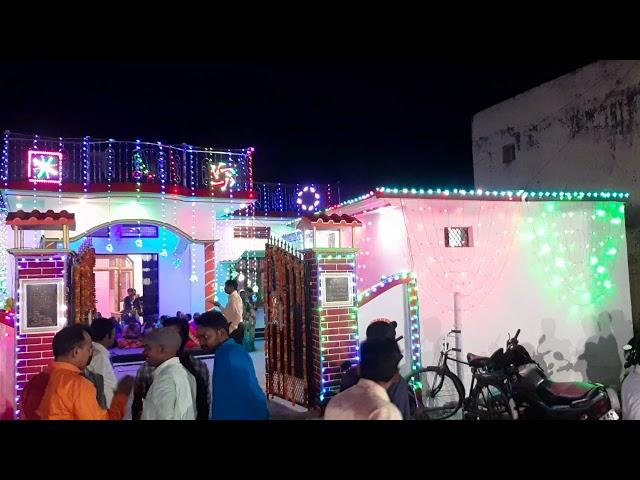 PIXELL LIGHT DECORATION  IN LAXIPUR ,DECORATED BY SUKAI LIGHT HOUSE SIKANDARPUR KHAS BASTI U.P