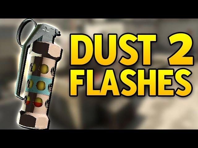 DUST2 Flashes For Noobs - By Nick Bunyun (de_dust2 tips csgo)