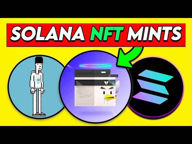 BEST Solana NFT Projects To MINT THIS WEEK (Upcoming Solana NFT Projects) 