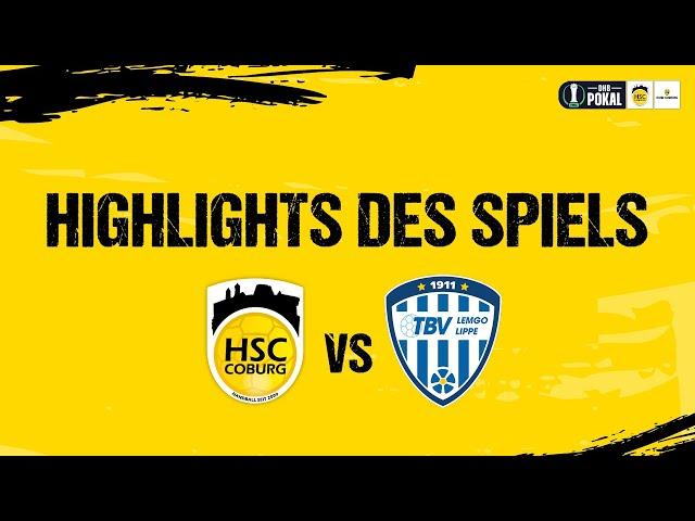 DHB-Pokal Achtelfinale: Highlights HSC 2000 Coburg vs. TBV Lemgo Lippe I Saison 24/25