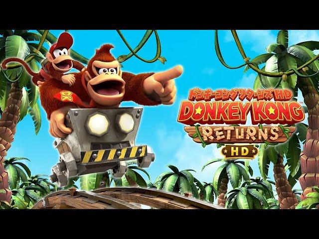 Donkey Kong Country Returns HD - Full Game Walkthrough