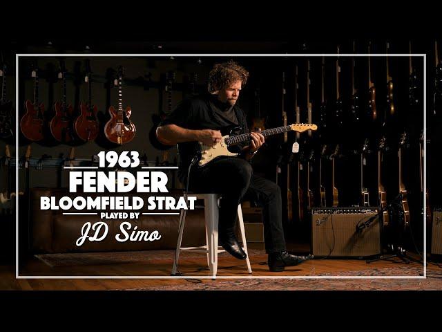 1963 Fender Stratocaster Owned by Mike Bloomfield played by JD Simo