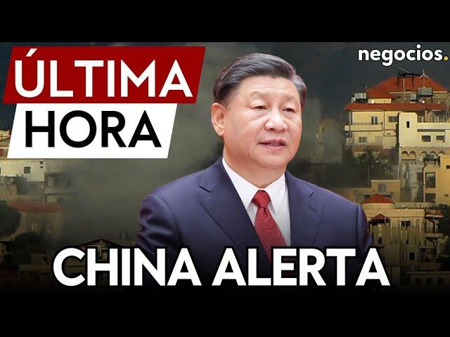 ÚLTIMA HORA | China insta a sus ciudadanos en Israel a abandonar el país "lo antes posible"