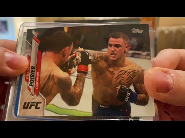 2021 UFC Mayce Collectibles 1st Edition Hobby Box Repack 4 Box Break.  HEAT! 