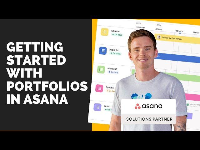 Getting started with Portfolios in Asana