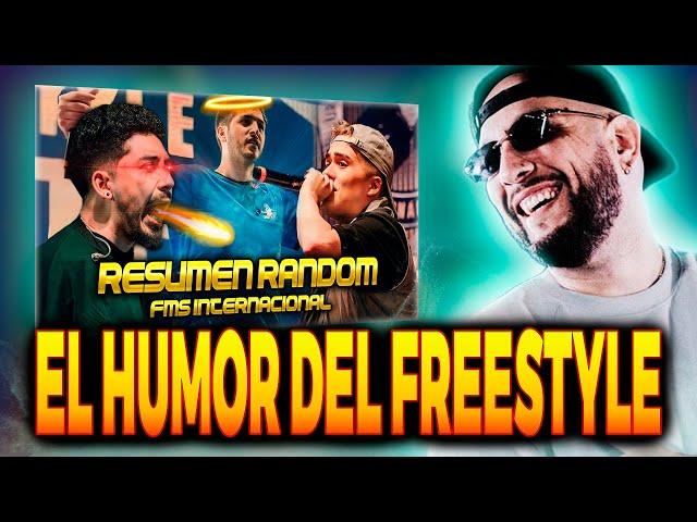 ‍ REACCIÓN RÁNDOM AL RESUMEN RÁNDOM | PIEZAS REACCIONA A EL HUMOR DEL FREESTYLE