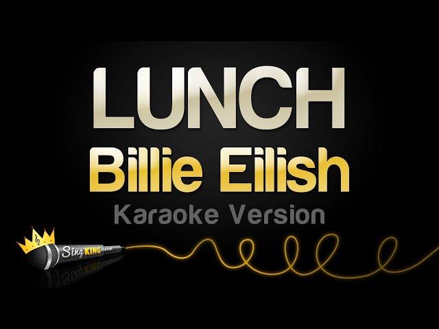 Billie Eilish - LUNCH (Karaoke Version)