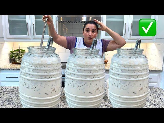 Tienes calor  ? Haz agua de horchata de arroz - FACIL y rápido!!