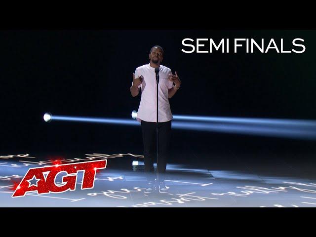 Brandon Leake Will Make You EMOTIONAL With His Spoken Word - America's Got Talent 2020