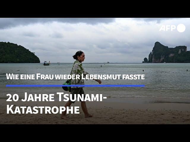 20 Jahre Tsunami-Katastrophe: So fasste eine Frau wieder Lebensmut | AFP