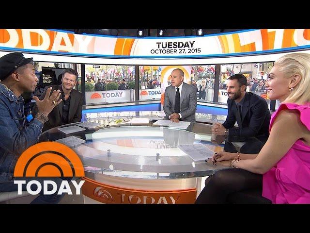 ‘Voice’ Coaches Trade Jokes, Gwen Opens Up About New Song | TODAY