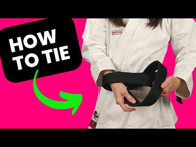 How To Tie Your Karate Belt (Obi)