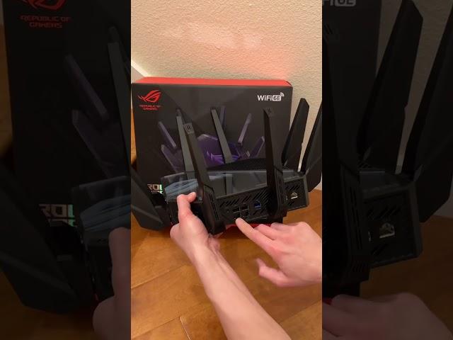 The BEST 10GbE Wifi 6E router right now!  ASUS ROG GT-AXE16000 Router!