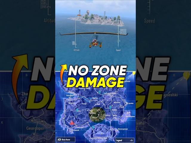 No Zone Damage Glitch  Bgmi Tips and Tricks #shorts #bgmi #pubgmobile #tipsandtricks