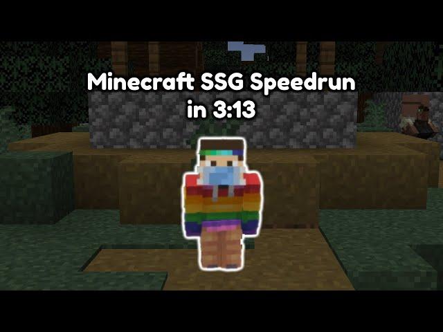 I Speedran Minecraft in 3 Minutes...