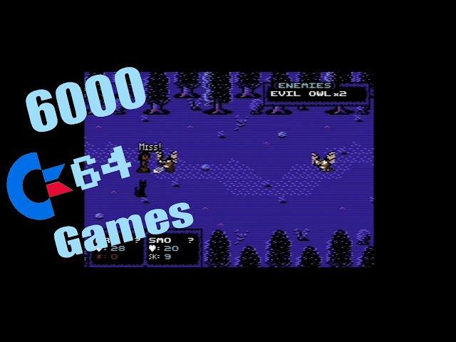 6000 Commodore 64 Games  - Part 1  (0-A-B)