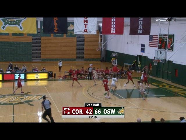 Oswego Men's Basketball vs Cortland 11/30/21