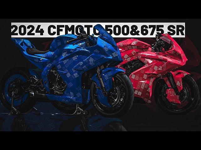 BETTER THAN KAWASAKI NINJA.? 2024 CFMOTO 500SR & 675SR UNVEILED