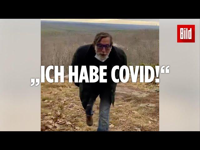 Mann bespuckt zwei Frauen beim Wandern!