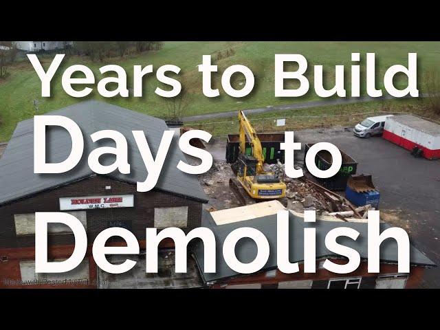 Years to Build, Days to Demolish, Holden Lane WMC, Sneyd Green