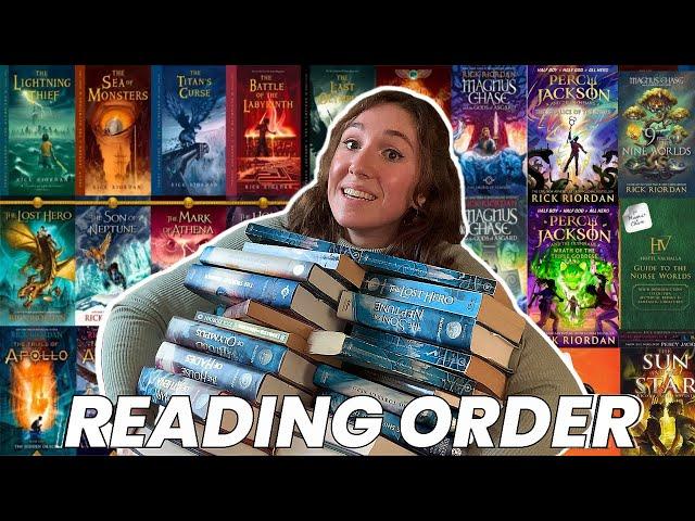 HOW TO READ RICK RIORDAN'S PERCY JACKSON BOOKS IN ORDER || Updated 2024