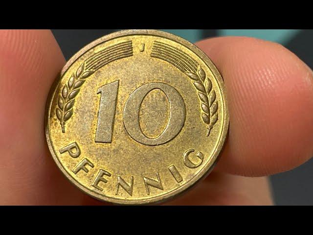 1950 Germany 10 Pfennig Coin • Values, Information, Mintage, History, and More