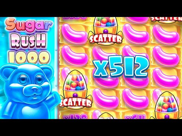 The MOST INSANE last spin ever on SUGAR RUSH 1000!