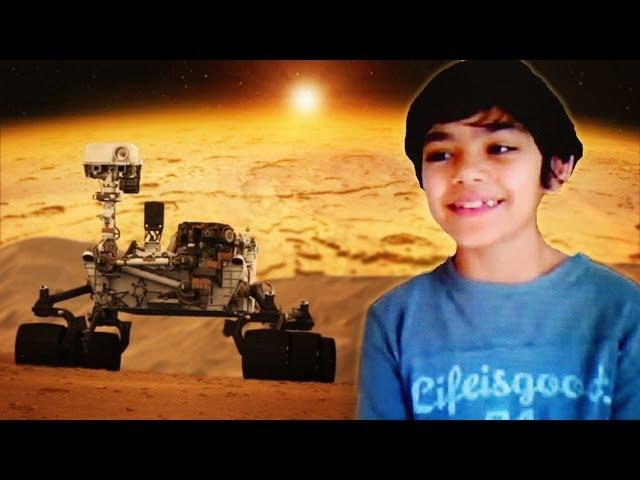 Child Prodigy Explains Mars Discovery