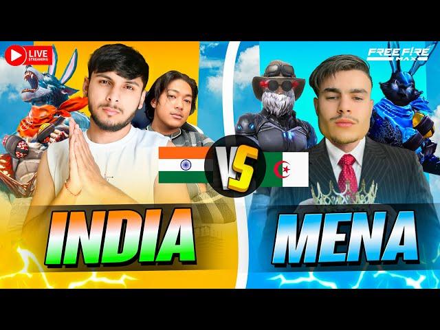 INDIA  vs MENA  4x4 CLASH SQUAD  ||  SMOOTH444 vs DJEXO  #nonstopgaming -free fire live