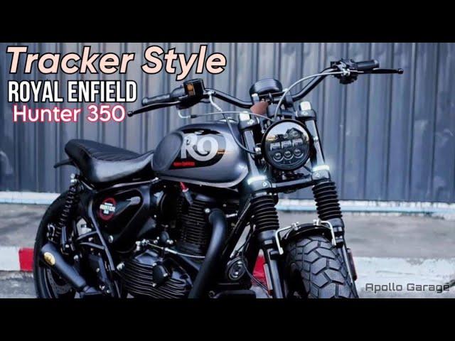 Royal Enfield Hunter 350 “Tracker Style” | Apollo Garage