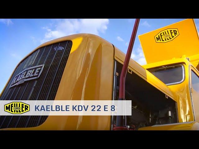 KAELBLE KDV 22 E 8 from 1963 with a dumper made by F.X. MEILLER.