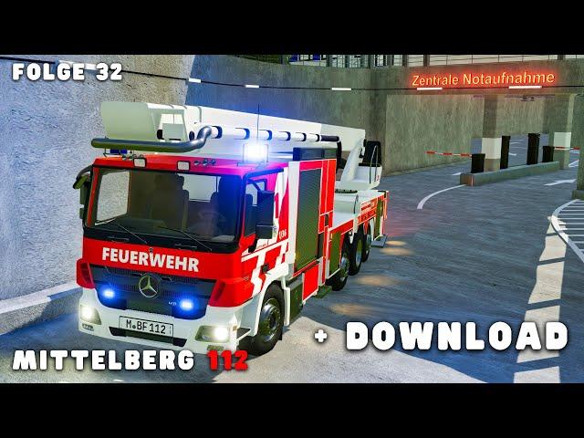 MITTELBERG 112 - Diese TMB der Berufsfeuerwehr Mittelberg kommt zur Wache!  Inkl. Download!