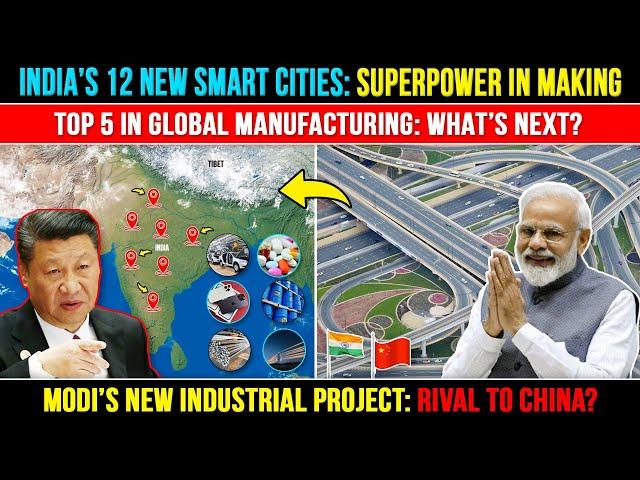 The Future of India: 12 New Smart City Projects | India vs China | Indian Economy