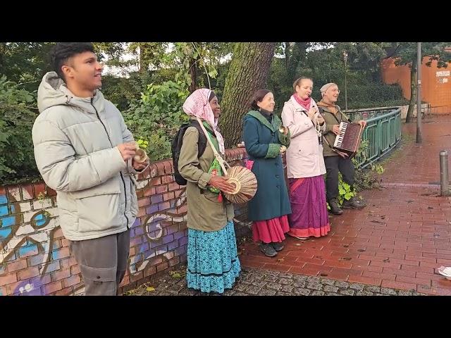 Harinama in Hamburg Harburg am 21.10.23