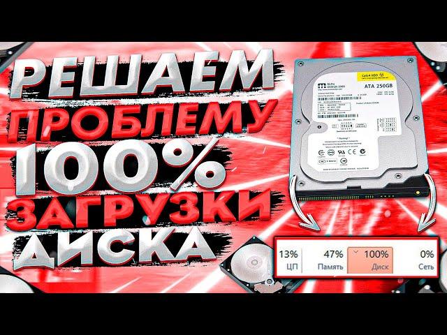 Диск постоянно загружен на 100%? Решаем проблему!