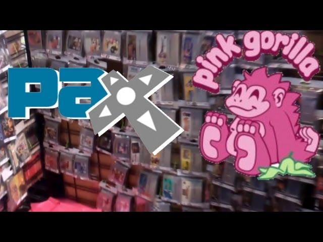 Pink Gorilla Retro & Import Game Booth at PAX Prime 2011