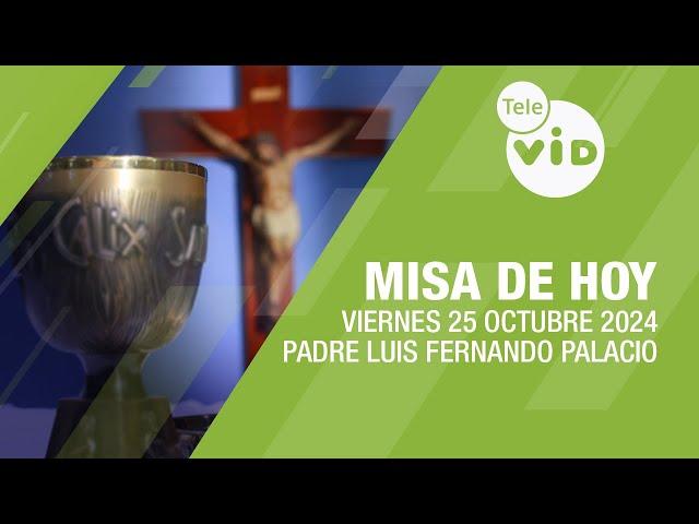 Misa de hoy  Viernes 25 Octubre de 2024, Padre Luis Fernando Palacio #TeleVID #MisaDeHoy #Misa