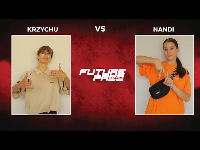 KRZYCHU vs NANDI | FINAL 1vs1 U14 Future Pace Battle 2022