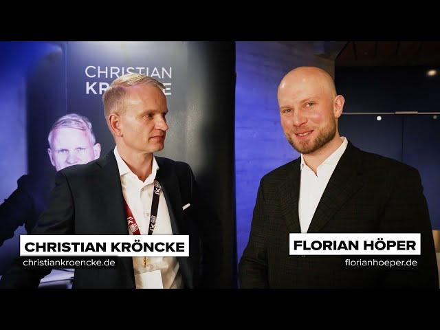 Christian Kröncke Interview beim IMMOKONGRESS 2024 von Maximilian Wolf | Immobilien kann jeder