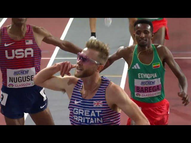 World Indoors 24 - Josh Kerr wins Men's 3000m gold medal in Glasgow